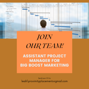 Assistant Project Manager for Big Boost Marketing